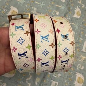 Louis Vuitton Reversible Multicolor Belt
